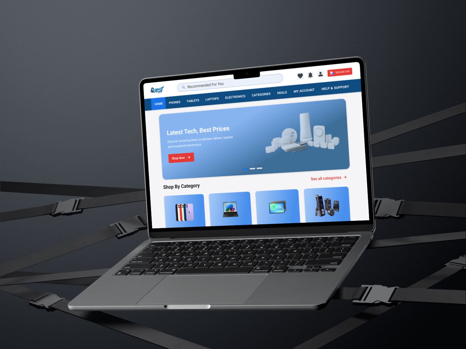 Guest Market – Ecommerce Web App